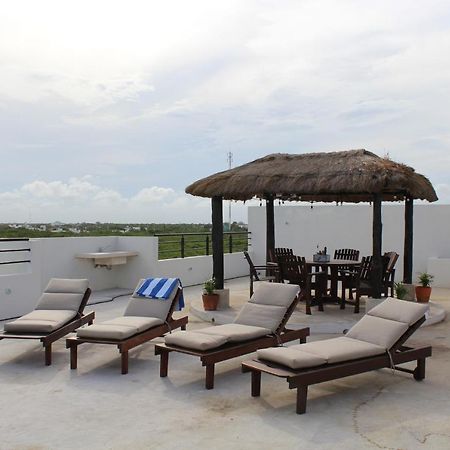 Penthouse With Roof Terrace - Costa Maya Daire Mahahual Dış mekan fotoğraf