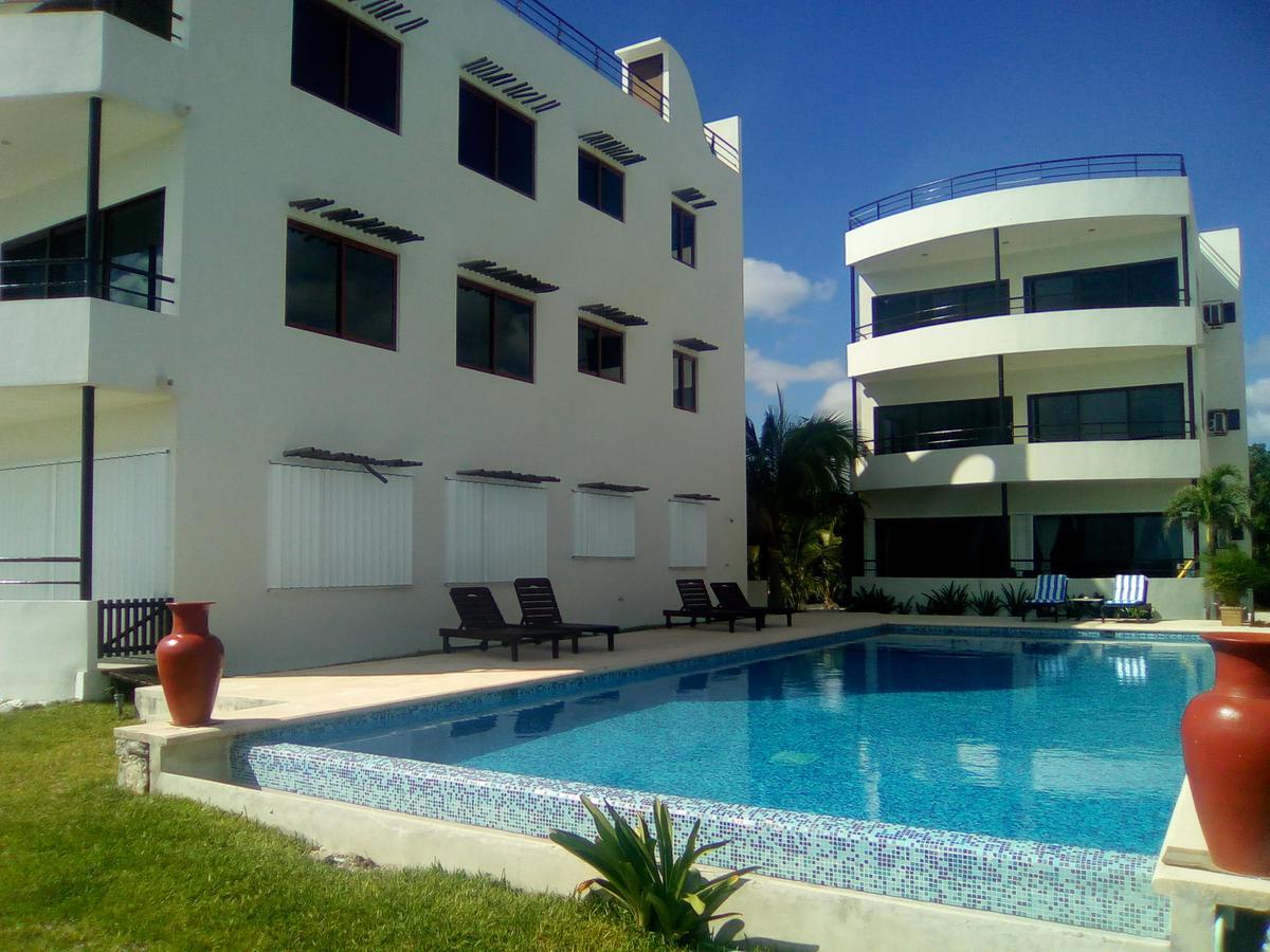 Penthouse With Roof Terrace - Costa Maya Daire Mahahual Dış mekan fotoğraf