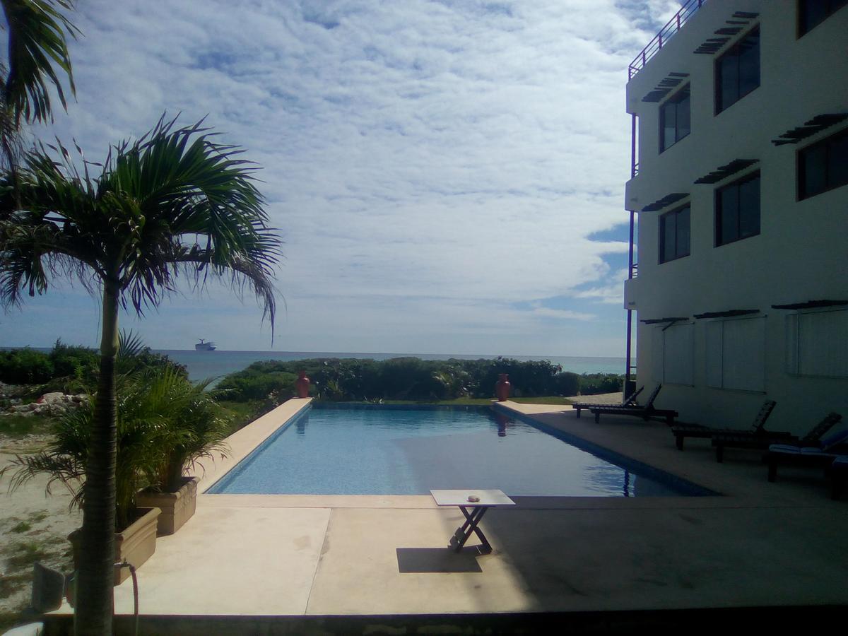 Penthouse With Roof Terrace - Costa Maya Daire Mahahual Dış mekan fotoğraf