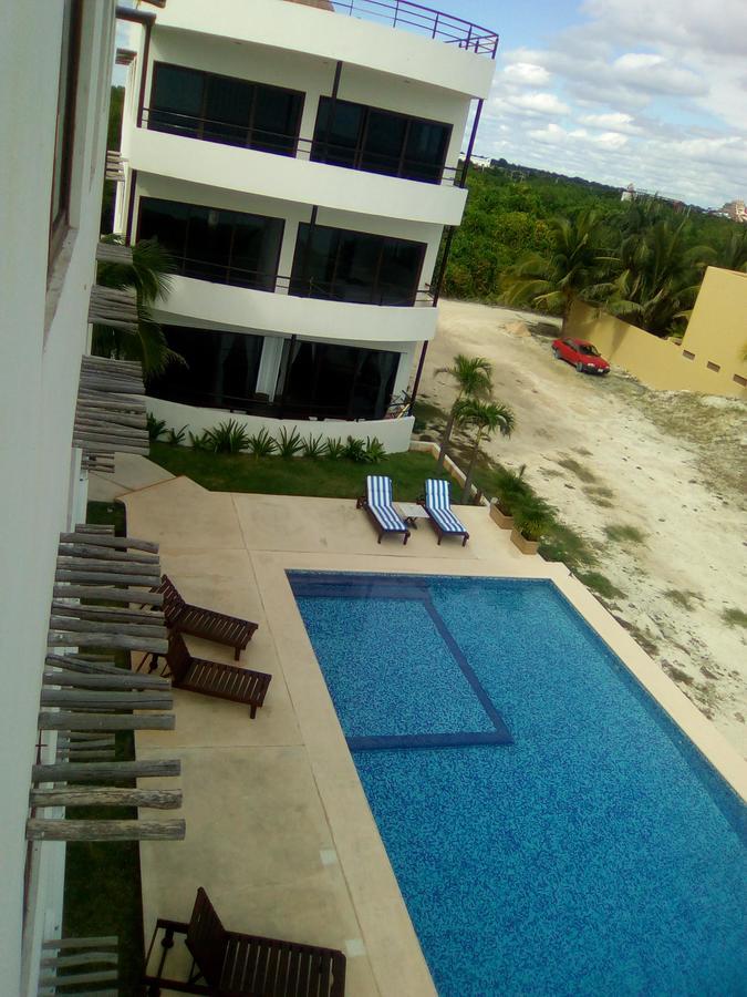 Penthouse With Roof Terrace - Costa Maya Daire Mahahual Dış mekan fotoğraf