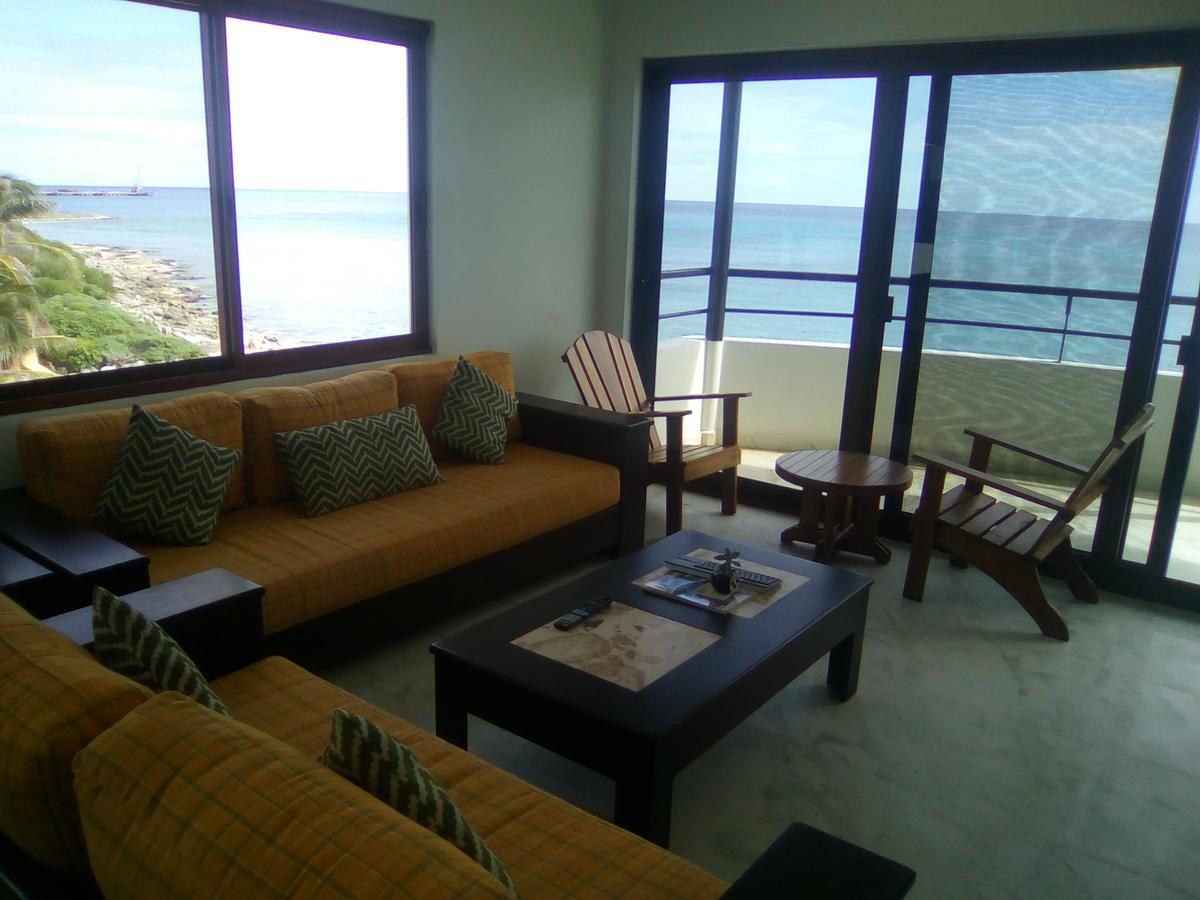 Penthouse With Roof Terrace - Costa Maya Daire Mahahual Dış mekan fotoğraf