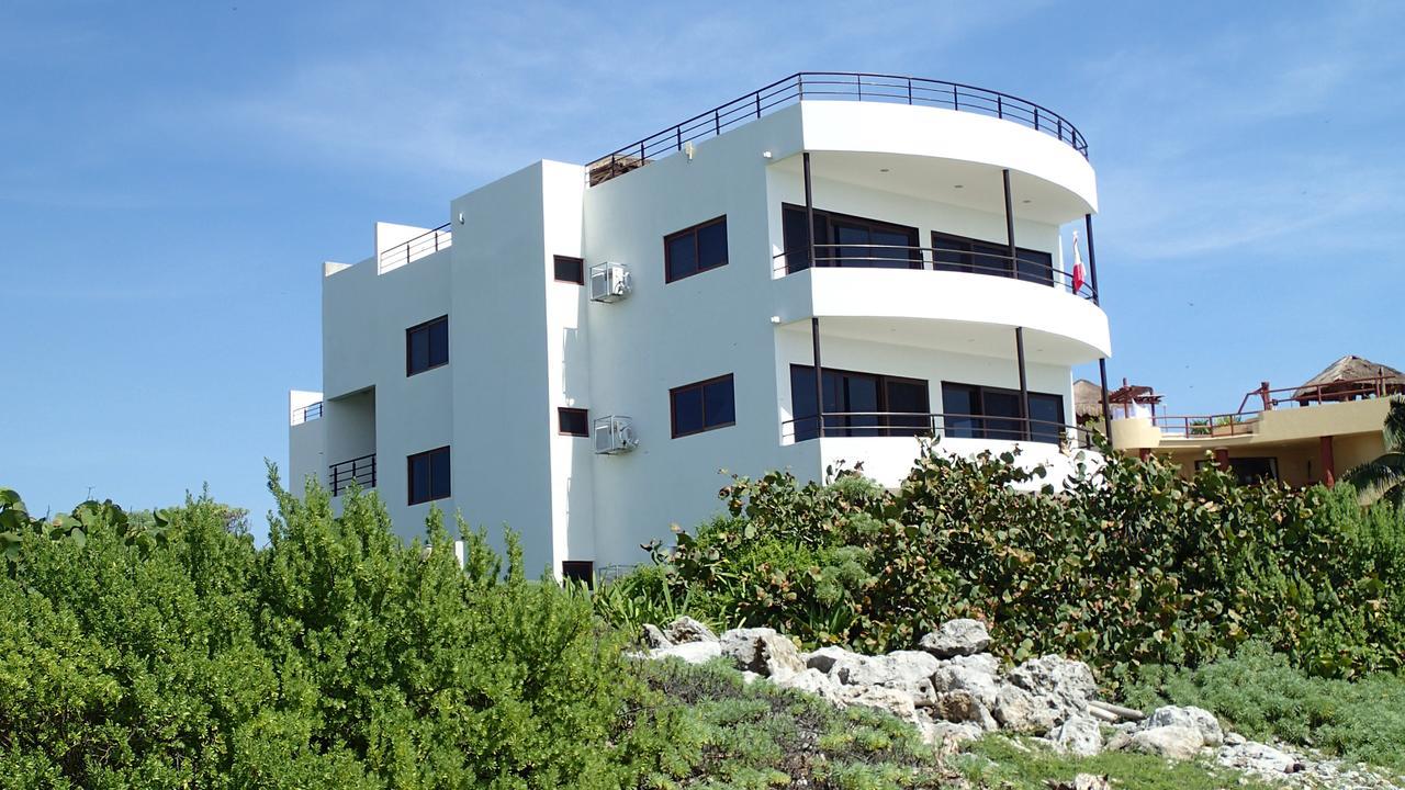 Penthouse With Roof Terrace - Costa Maya Daire Mahahual Dış mekan fotoğraf