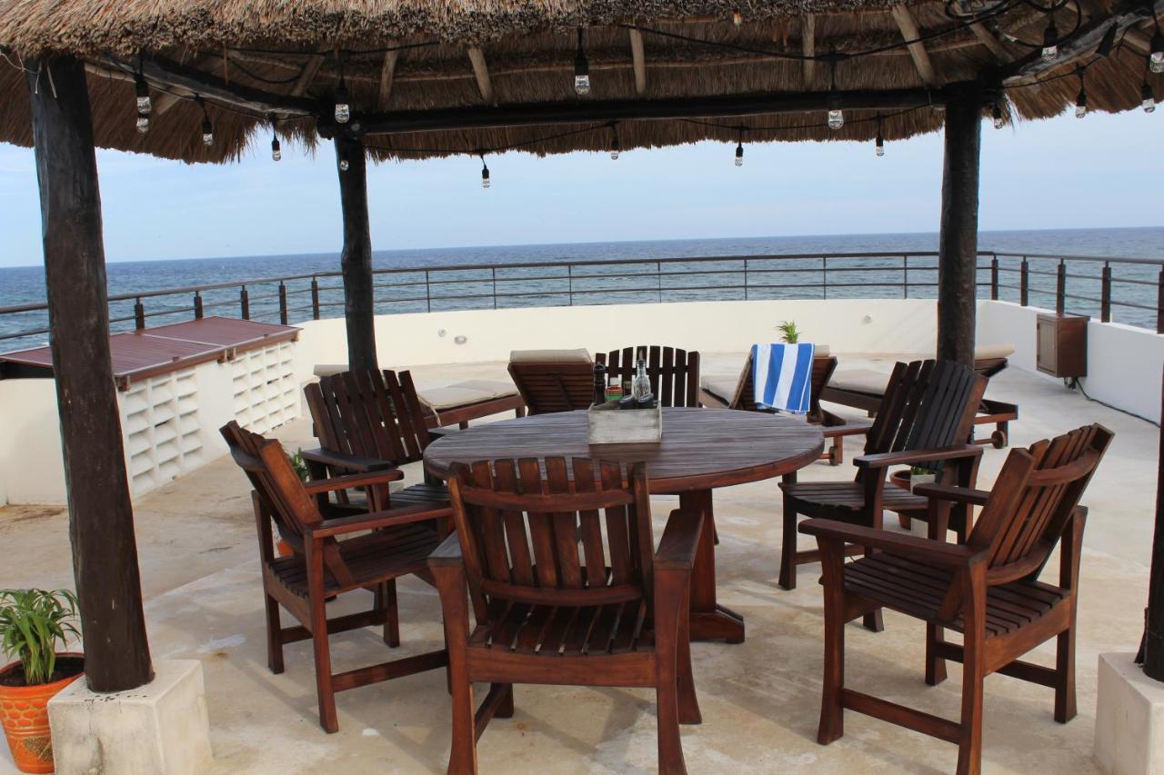 Penthouse With Roof Terrace - Costa Maya Daire Mahahual Dış mekan fotoğraf